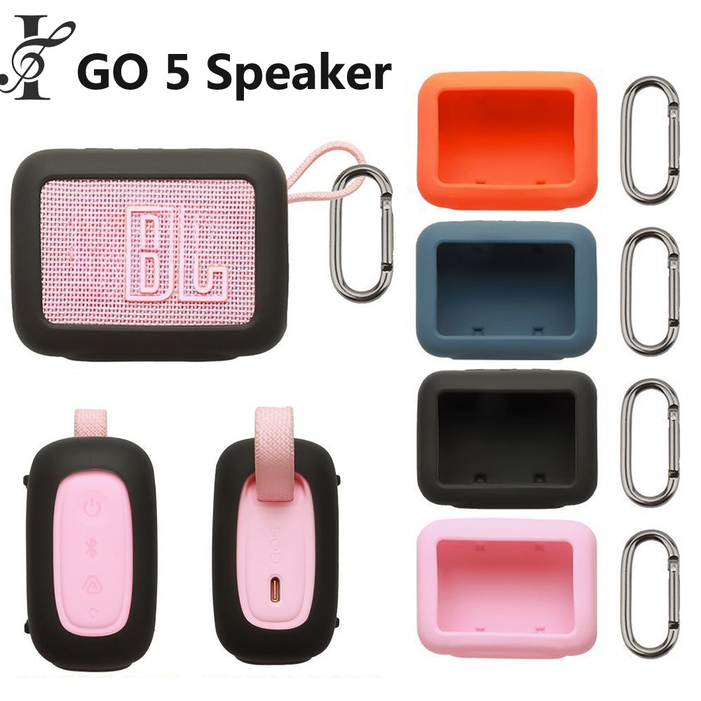 Ốp Lưng Silicon Cho Loa JBL GO5 Túi Đựng Du Lịch