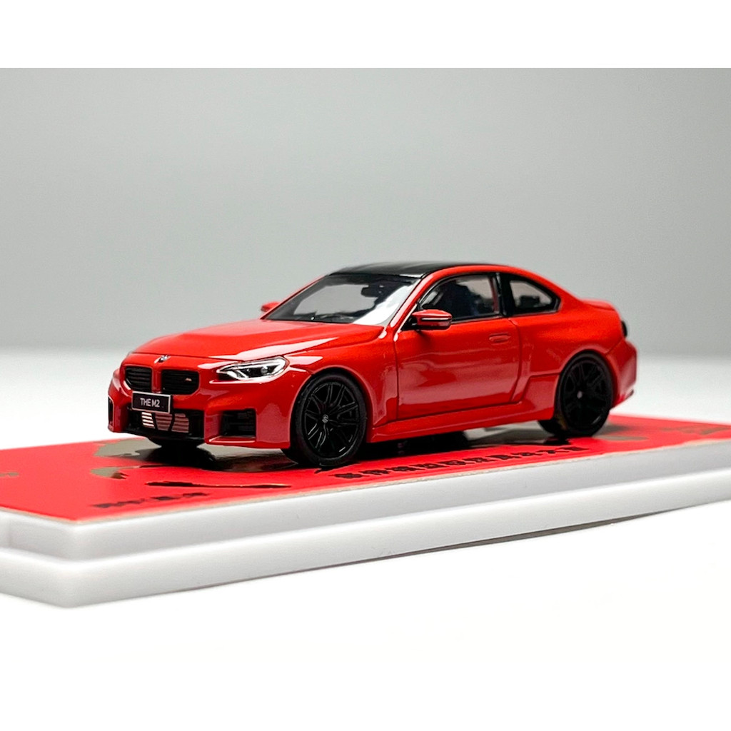 Mytopshop Howie 1: 64 Đỏ M2 G87 Coupe Mô Hình Thể Thao Diecast Thu Thập Kim Loại Màn Hình Xe Mới
