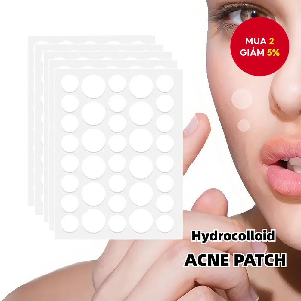 36 miếng dán mụn cho mặt, miếng dán mụn hydrocolloid, miếng dán mụn dùng để che phủ mụn, vết thâm và