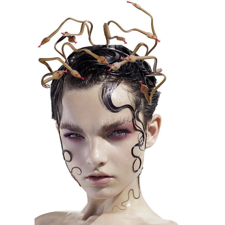 Phụ Kiện Trang Phục Halloween - Mũ Medusa và Băng Đô cosplay