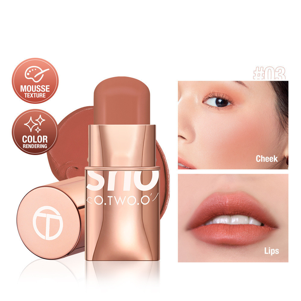 highlight bắt sáng bắt sáng highlight Toning and TonIng Natural Naked Blush Stick Trang điểm