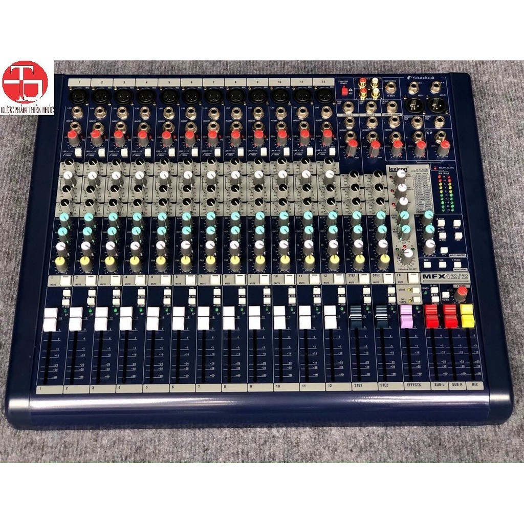 Mixer bàn Soundcraft MFX 12/2 - sản phẩm nhập khẩu loại 1 -  Cat Tường audio