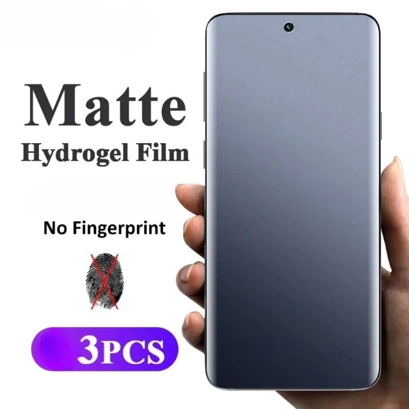 3 Phim Hydrogel Chống Ánh Sáng Xanh Cho Oppo K15 K14x K14 Pro + Turbo Pro Plus Matte Frosted Bảo Vệ 