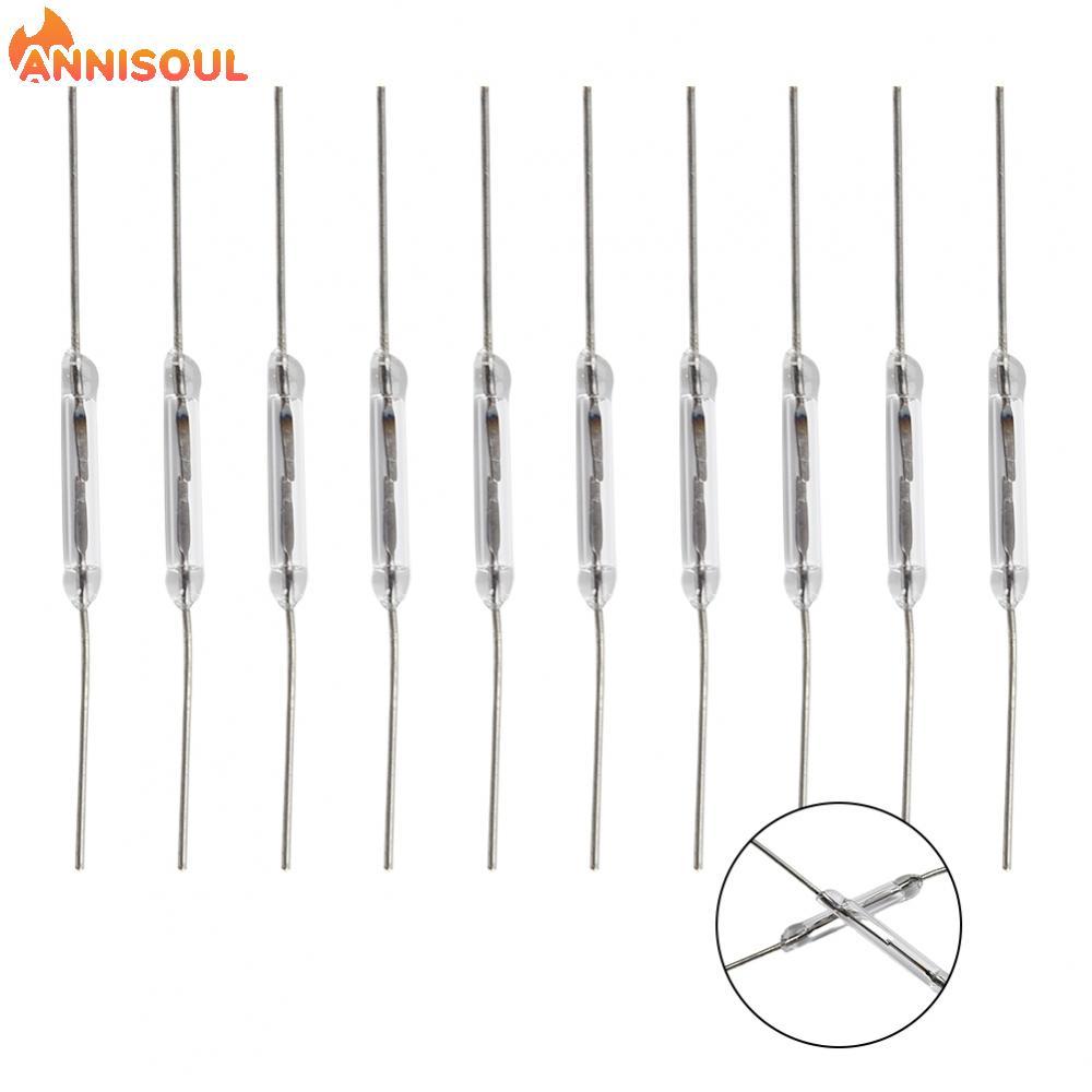 [NISO]Stable 10PCS Reed Switch Normally Open Induction Switch for Continuous Operation