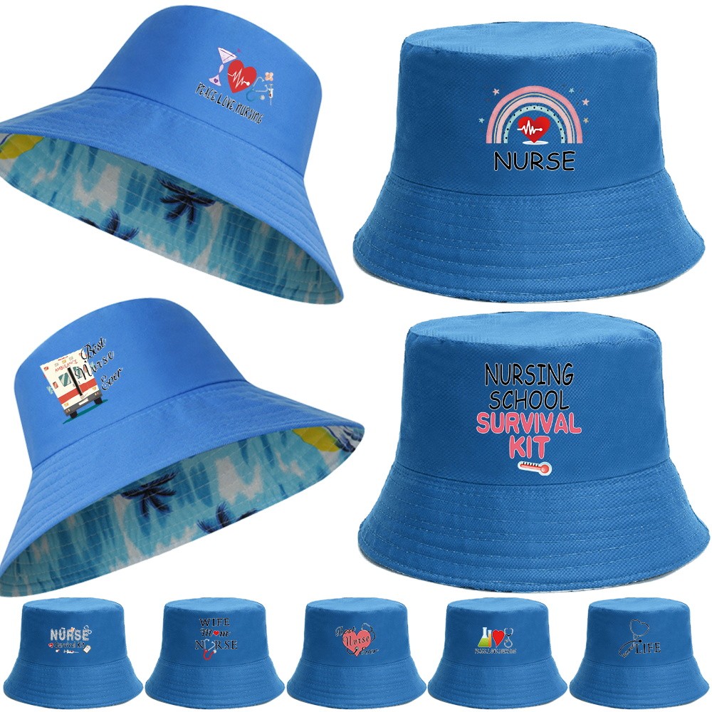 UV protection Cotton Best seller Hiking trekking hat Double-sided wear Sunproof fisherman hat Fashio