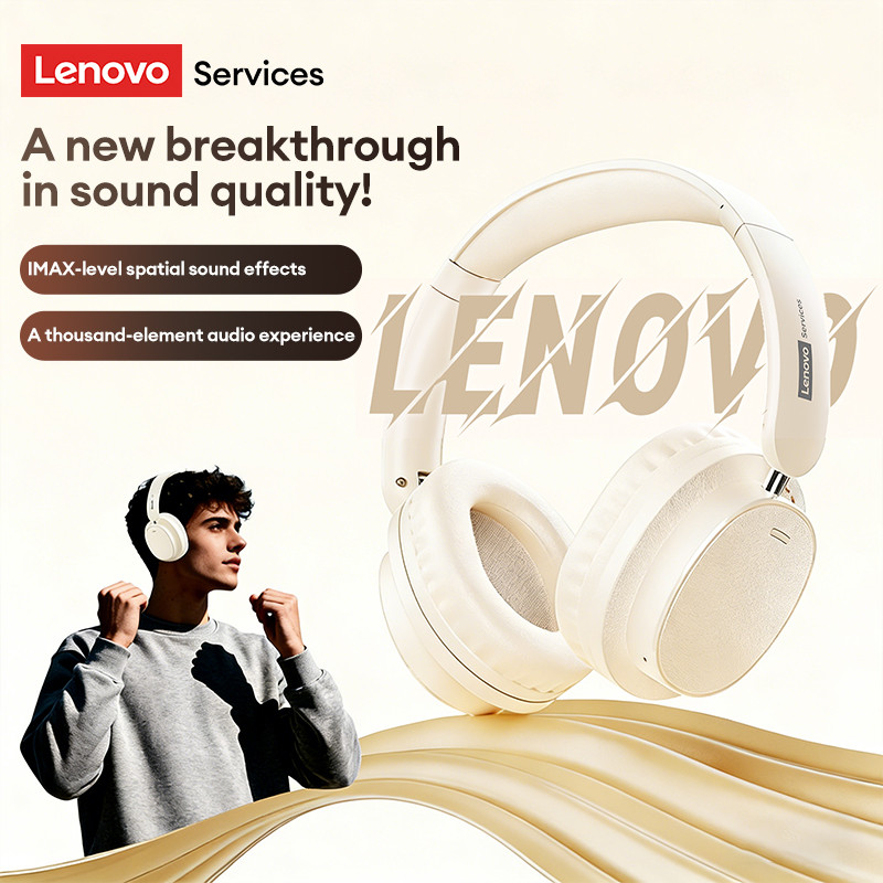 Tai nghe Bluetooth gắn đầu Lenovo LS105 Chất lượng âm thanh HI-FI Tuổi thọ pin dài Tai nghe chơi game có độ trễ thấp Bluetooth V6.0 | BigBuy360 - bigbuy360.vn
