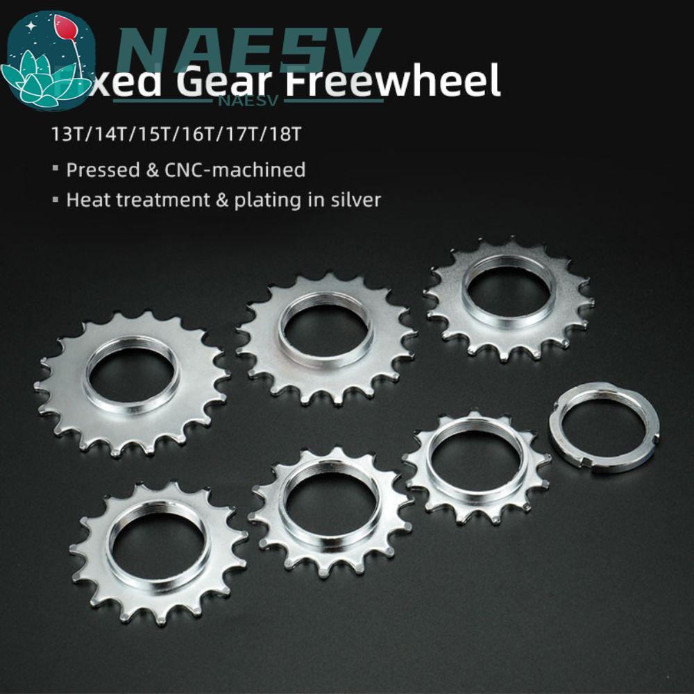 Phụ kiện freewheel NAESV - Chất liệu thép carbon, dành cho xe một tốc độ và xe fixed gear
