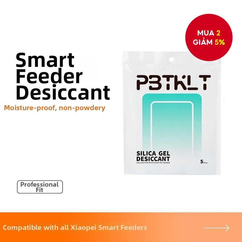 PetSmart Thông Minh Thú Cưng Ăn Hút Ẩm Hút Ẩm 5 Cái Cho Chó Mèo Hộp Đựng Thức Ăn