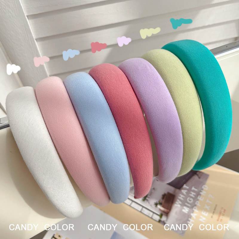Cài Tóc Cài Xốp Pastel CX06 - Bờm Tóc Xinh Đón Tết Sang Trọng