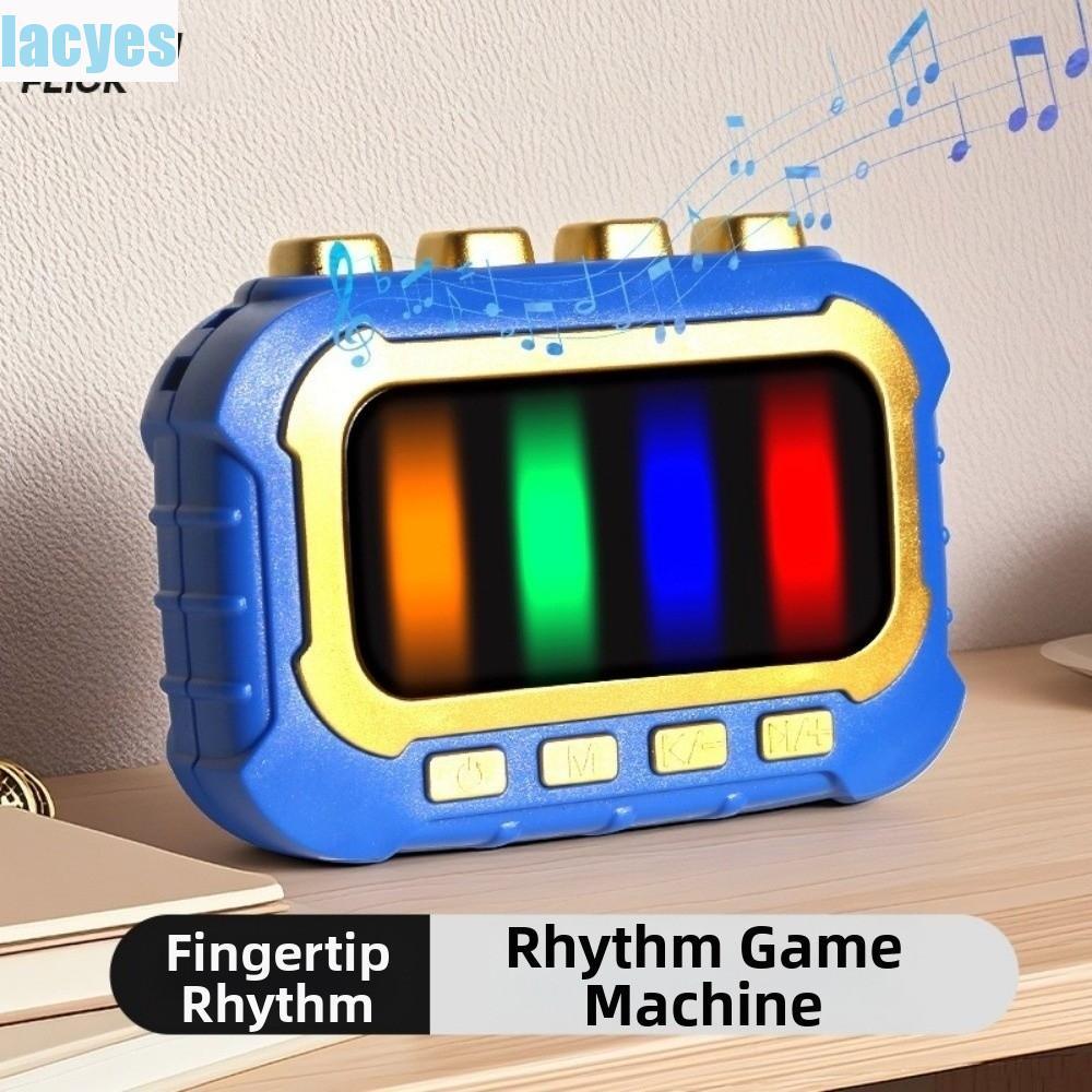 LACYES Kid Fingertip Fidget Toy, Fast Press Light Up Music Rhythm Game, Music Lover Hand Speed Train