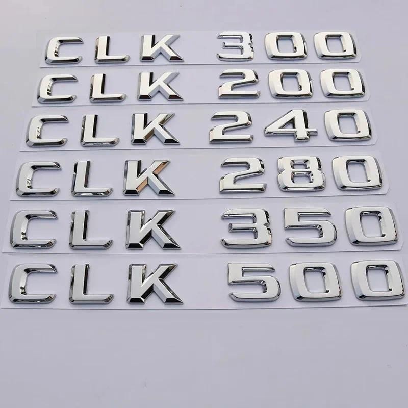 Xe Thân Chữ Logo Biểu Tượng Huy Hiệu Đề Can Miếng Dán Cho Xe Mercedes Benz CLK Class CLK55 CLK63 CLK