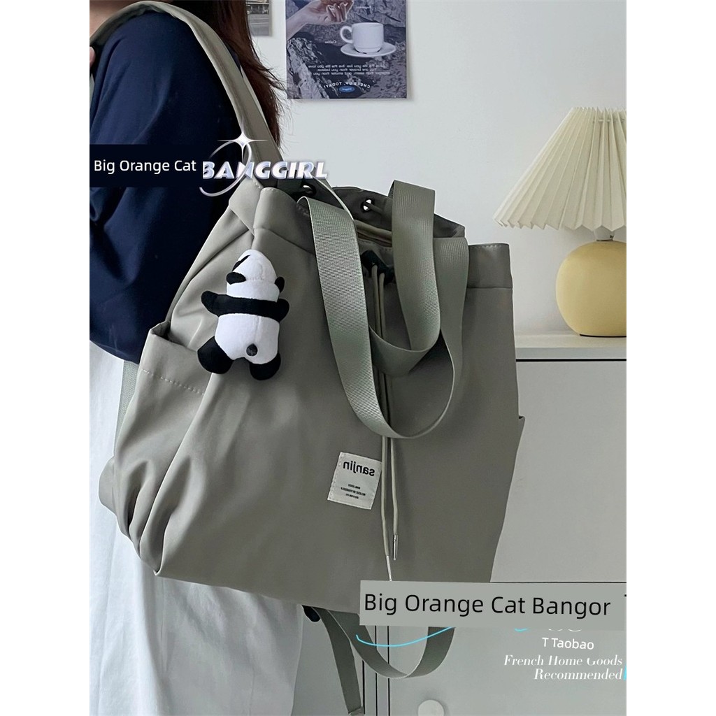 cặp sách nữ túi sách nữ Ba lô đi học nữ đi học nguyên bản sử dụng kép du lịch