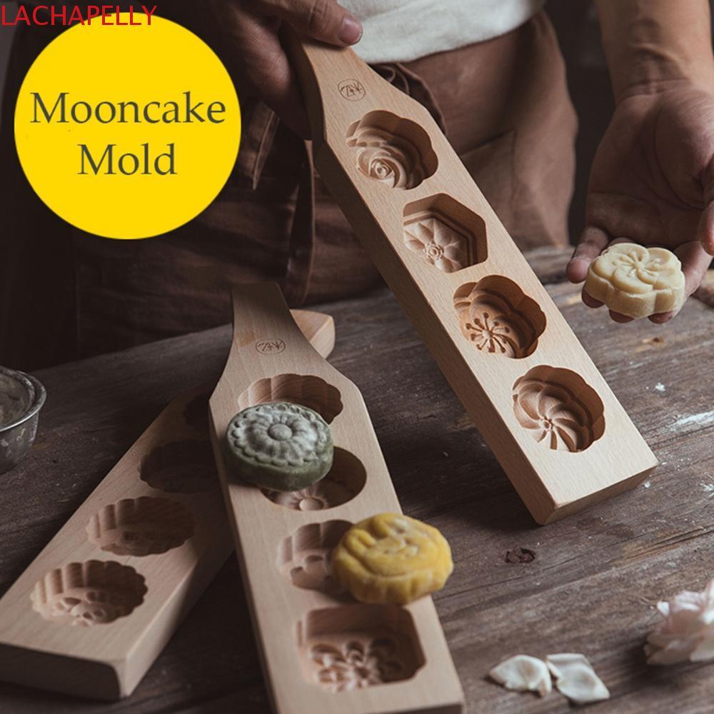 LACHAPELLY Ma 'amoul Form Chocolate Baking Kitchen Pastry Moon Cake Mold