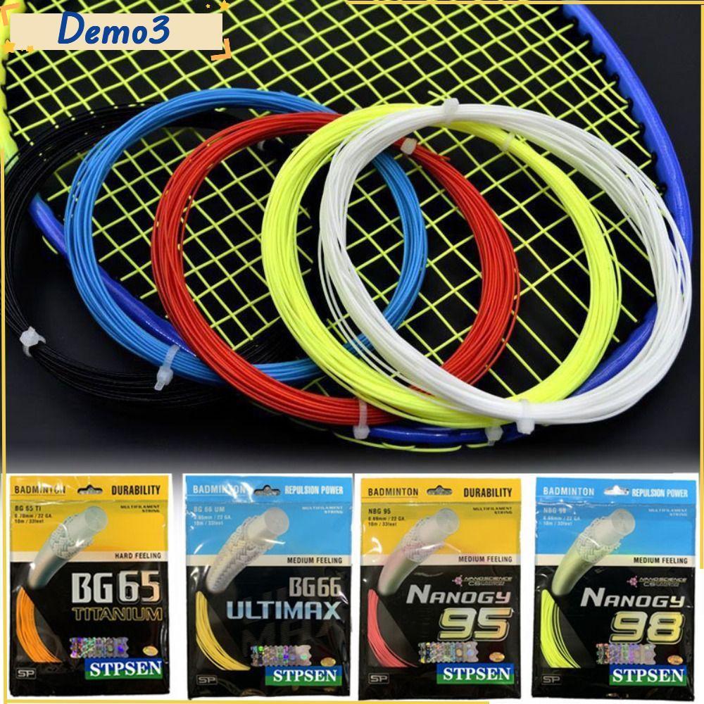 BG80 Power Dây Vợt Cầu Lông Đường Kính 0.7mm Độ Đàn Hồi Cao 10M Dụng Cụ Thể Thao Bền