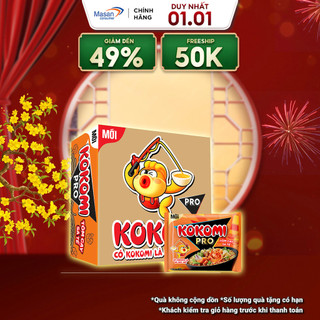   Chọn Vị  Mì Kokomi Pro - Thùng 30 gói x 75gram 