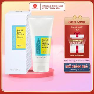    Mẫu mới   Sữa rửa mặt Cosrx Low PH Good Morning Gel Cleanser dành cho da dầu mụn dịu nhẹ 150ml 
