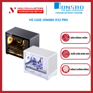 Vỏ case Jonsbo D32 PRO, Chất liệu thép SPCC bền bỉ, Phù hợp main Micro-ATX & Mini-ITX - Hàng Chính Hãng