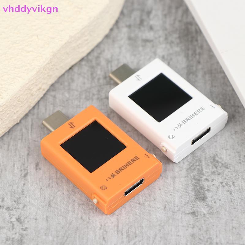 VHDD Đa Năng Màn Hình Hiển Thị Kỹ Thuật Số Type-C Sạc Thử Nghiệm Điện Thoại Di Động Sạc DC 4.5-50V 1