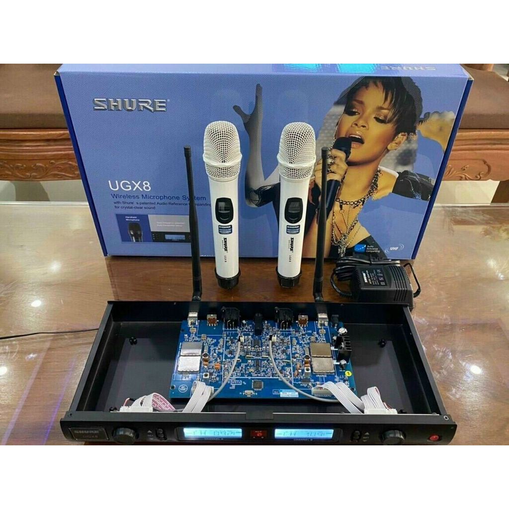 Micro không dây shure UGX8 - Đời đầu năm 2025 - Echo audio
