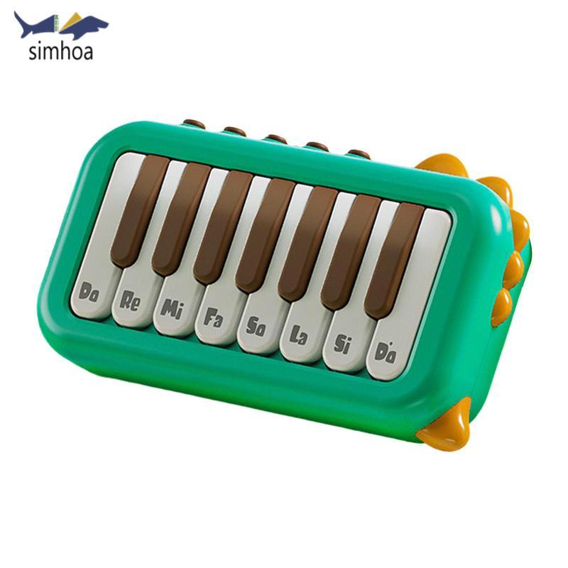 Simhoa Bé Piano Đồ Chơi Piano Bàn Phím Piano Âm Nhạc Đồ Chơi Âm Thanh Bật Sáng Âm Thanh Đồ Chơi Âm N