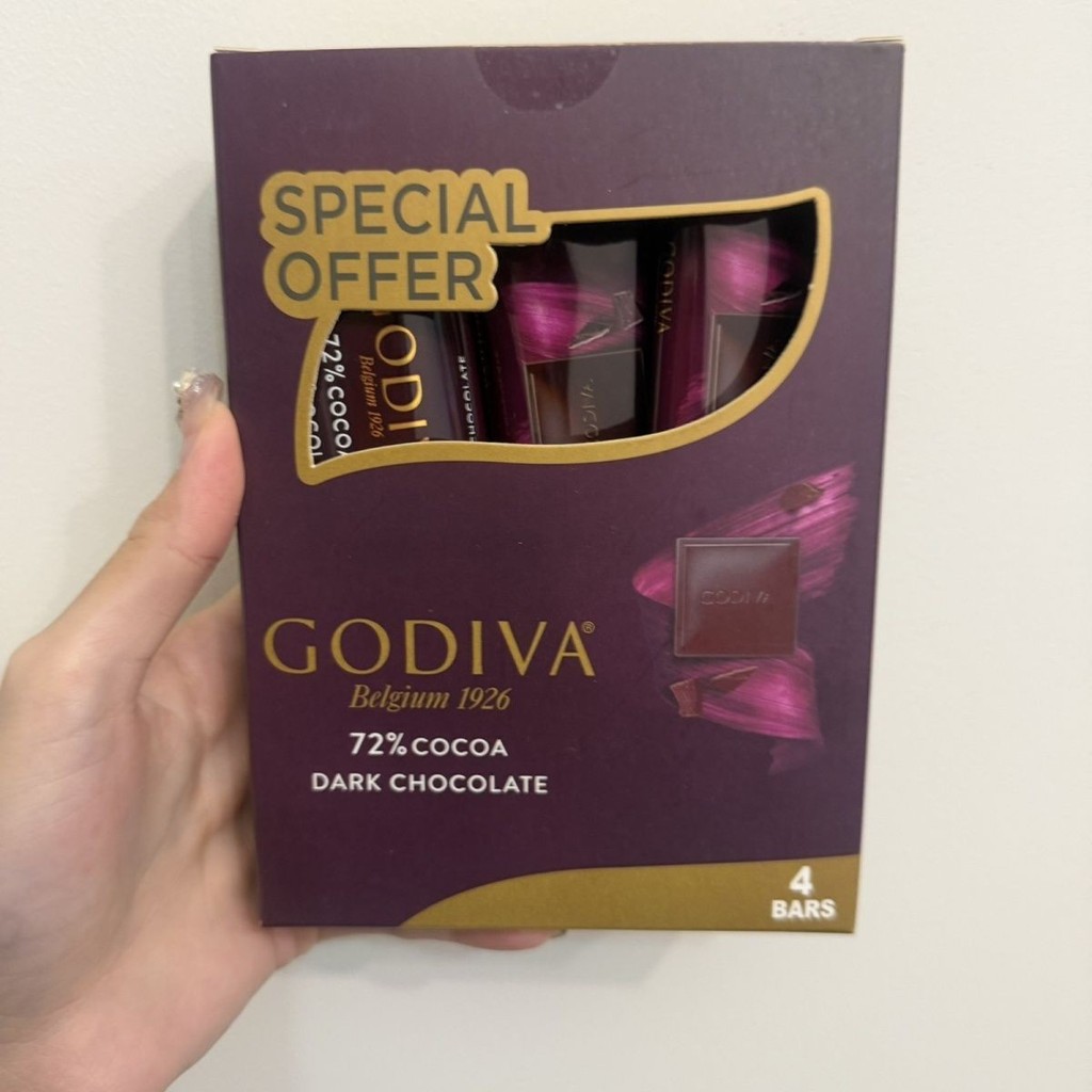 Hồng Kông GODIVA GODIVA Double Rich 72% sô cô la đen hình trái tim sô cô la cao cấp 04-04