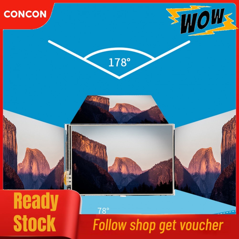 concon Màn hình 3,5 inch 480x320 TFT LCD Màn hình HDMI cho Pi.