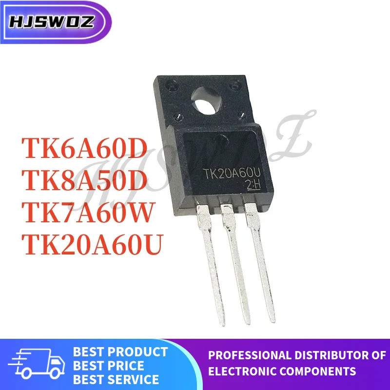 10 Cái / lốc TK20A60U K20A60U TK7A60W K7A60W TK8A50D K8A50D TK6A60D K6A60D TO-220F Công Suất Cao Còn