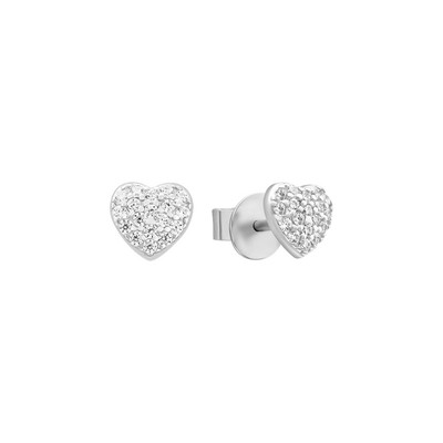 Bông tai Bạc đính đá PNJSilver XMXMW060446
