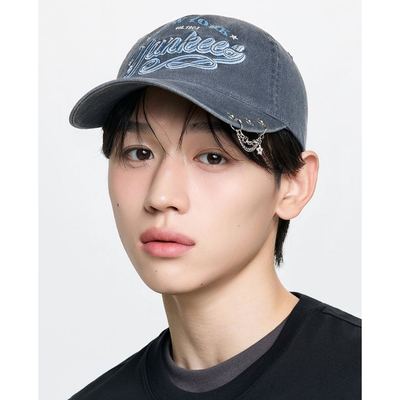 MLB - Nón bóng chày unisex Vintage Cursive Jewelry Unstructured_3ACPV206N-50CGS