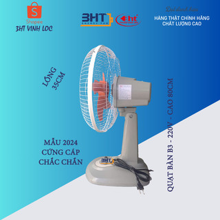 QUẠT BÀN B300 - 220v (GIÓ MẠNH)