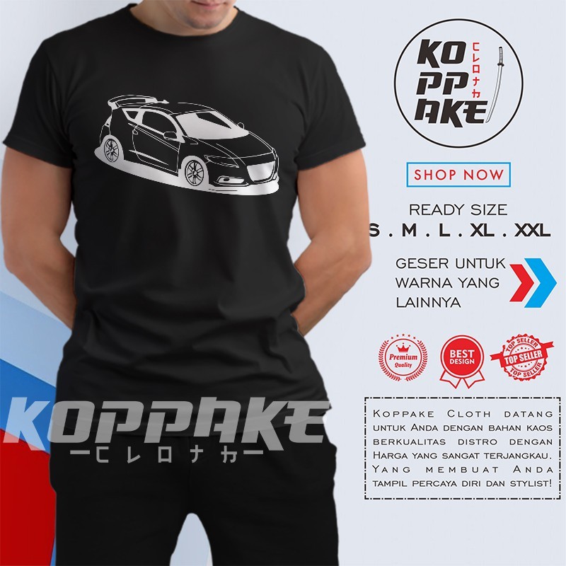 Áo thun ô tô Honda Crz Cr-z Áo thun phía trên Jersey
