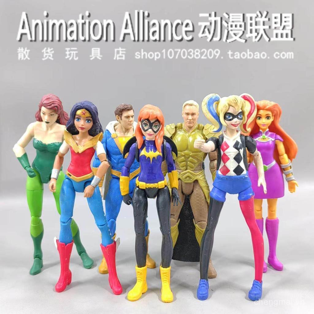 Hàng số lượng lớn DC Anime Justice League Hàng hóa Hình Harley Quinn Supergirl Neptune Scorpion King