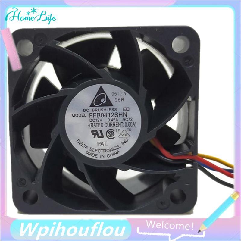 Quạt máy chủ FFB0412SHN 4028 40MM 40X40X28MM Quạt làm mát công suất lớn 12V 0.45A Quạt gió siêu nhỏ 