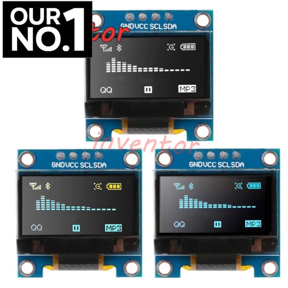 Ban Đầu 0.96 inch Oled IIC Serial White OLED Display Module 128X64 I2C SSD1306 12864 Bảng Màn Hình L