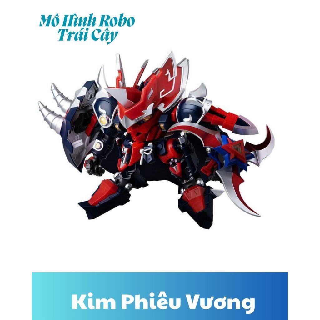 HT ShopX-Mô Hình Lắp Ráp Kim Phiêu Vương FR3-V05 Cannon Bomber Robo Trái Cây Yi Li Chuang Wan