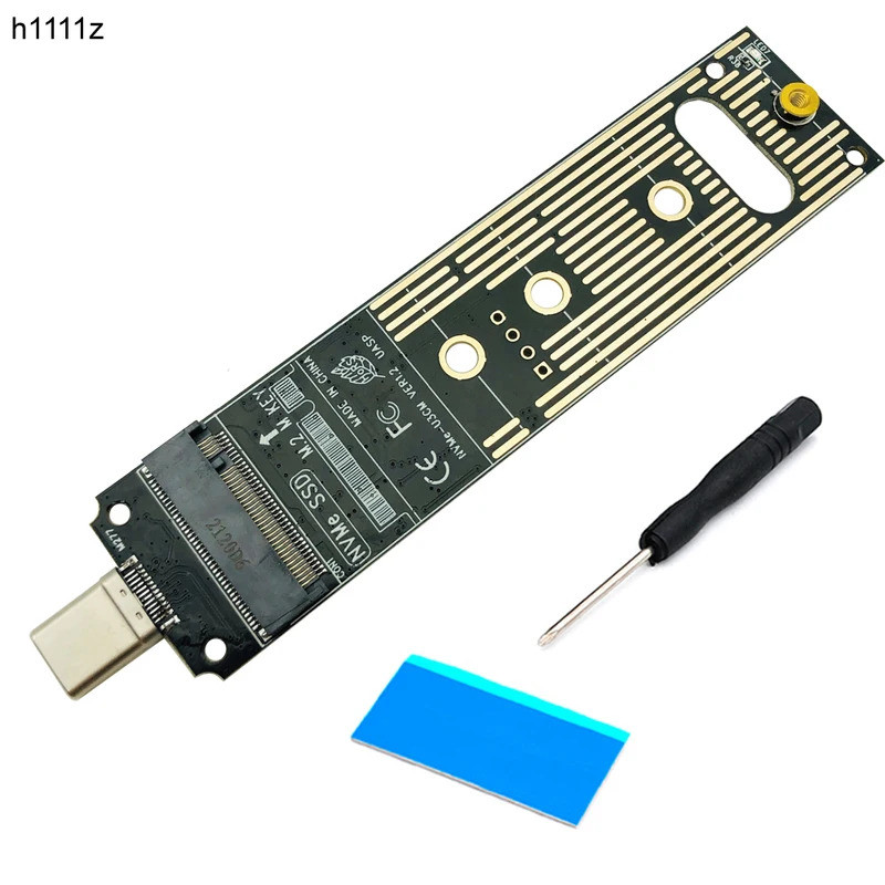 M.2 NVME Adapter PCIe NVME Enclosure M2 SSD Board Converter NVME sang Type-C Cho M Key Samsung 960 /