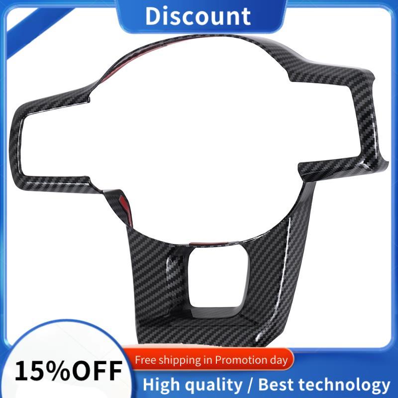 Xe Ô Tô Sợi Carbon Vô Lăng Bảng Bao Viền Trang Trí Khung Miếng Dán Cho Sorento MQ4 2021 2022