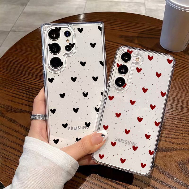 Ốp Điện Thoại Cặp Đôi Trái Tim Tình Yêu Cho OPPO Realme C85 Pro Note 60 50 C55 C53 C75 C71 C65 C67 C