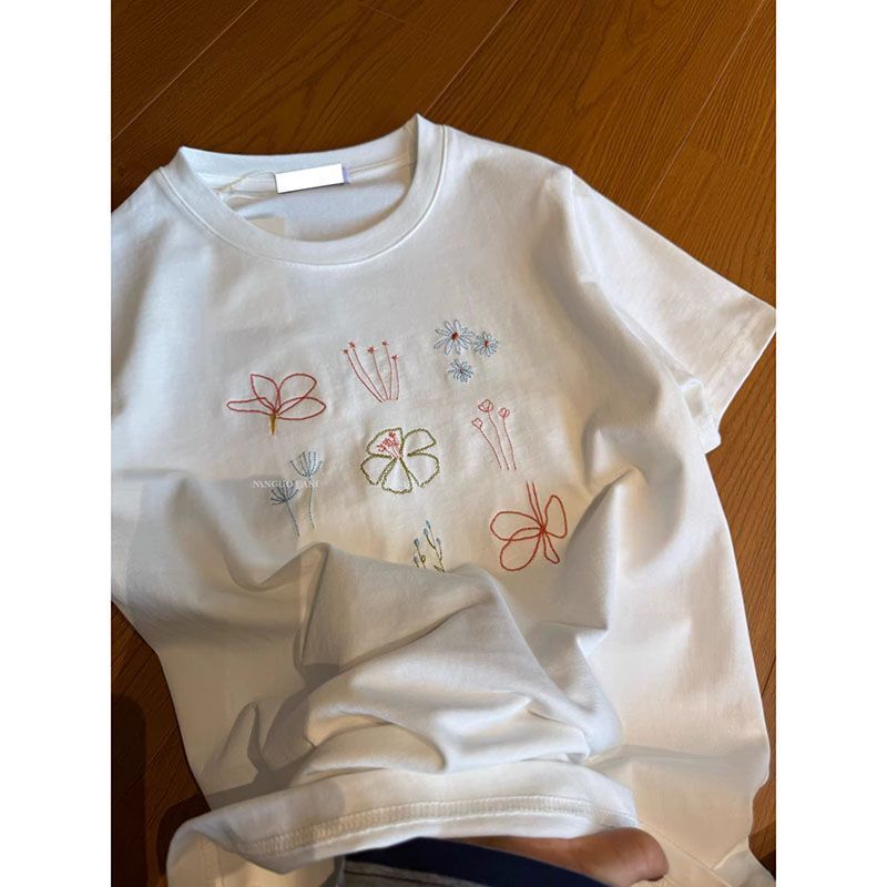 Áo thun ngắn tay cotton nguyên chất style HORA