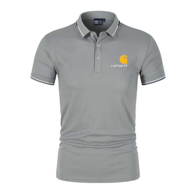 Dạo phố áo sơ mi polo Carhartt Mango in chữ nam