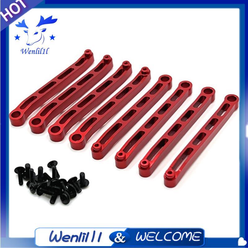MN78 Khung Xe Kim Loại Liên Kết Kéo Thanh Buộc Bộ Cho MN78 MN-78 MN 78 1 / 12 RC Xe Nâng Cấp Phần Ph