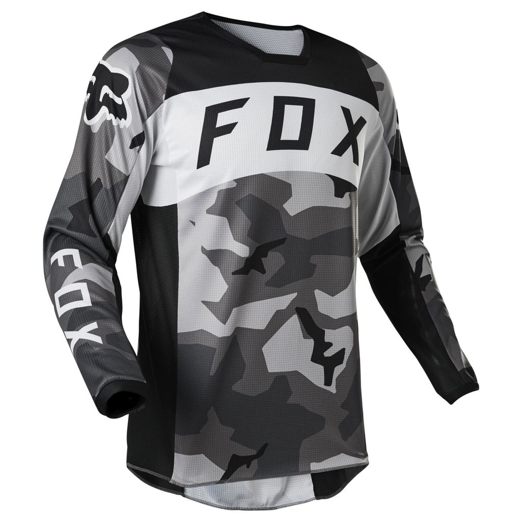 F0X Racing 180 BNKR - Áo Thun Nam Thoáng Khí Phù Hợp Đi Xe Máy và Mountain Bike