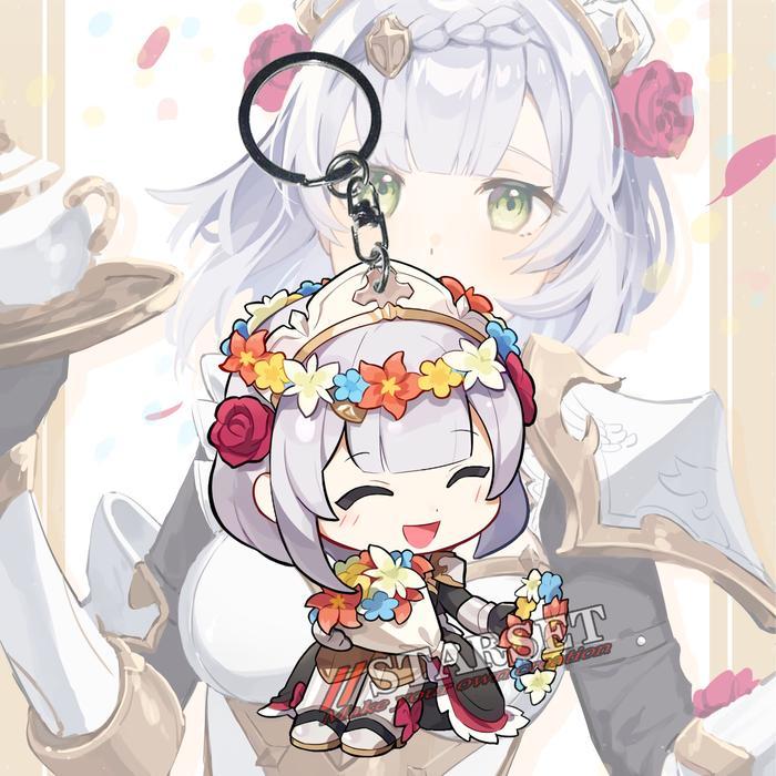 Gantungan Kunci Genshin Noelle Halloween - Ganci - Key Chain
