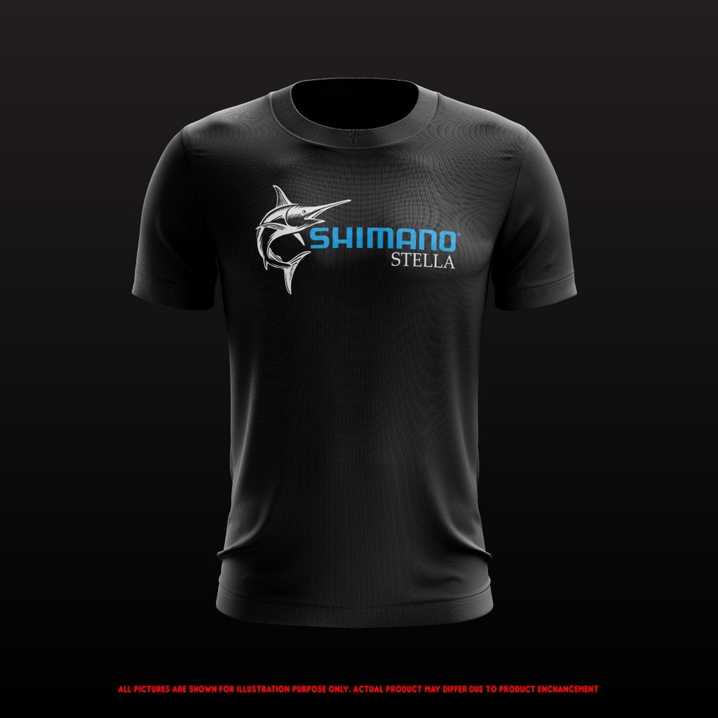 Shimano Câu Cá Áo Thun Câu Cá Shimano Stella Người Lớn Áo Thun Authentic Câu Cá Áo