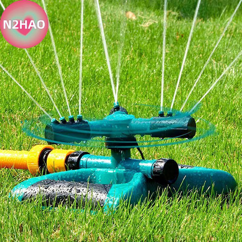 N2HAO Vòi phun nước xoay 360 độ tự động N2HAO Vòi phun tưới vườn Bãi cỏ Tưới nước Đồ dùng n