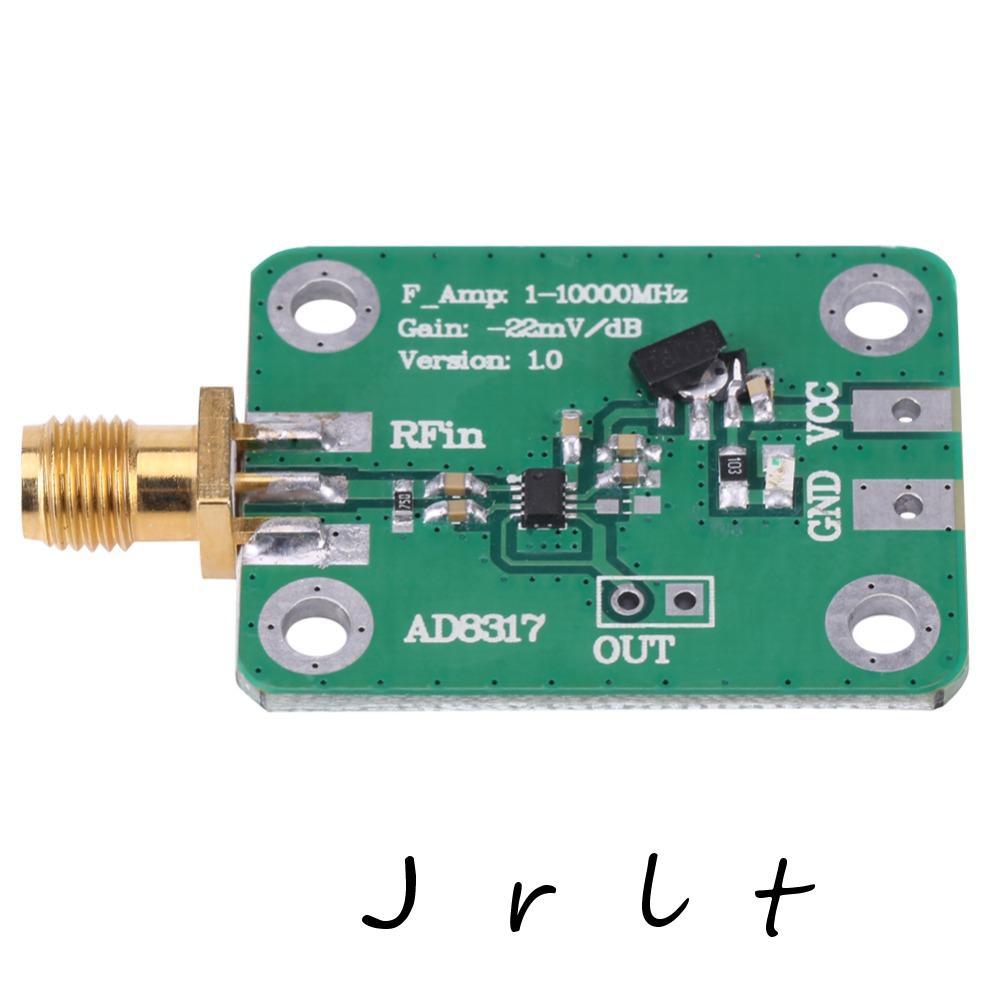 JRLT AD8317 Máy dò logic Phát hiện nguồn tín hiệu nguồn, Máy đo công suất đầu ra nhật ký DC 7-15V 1M