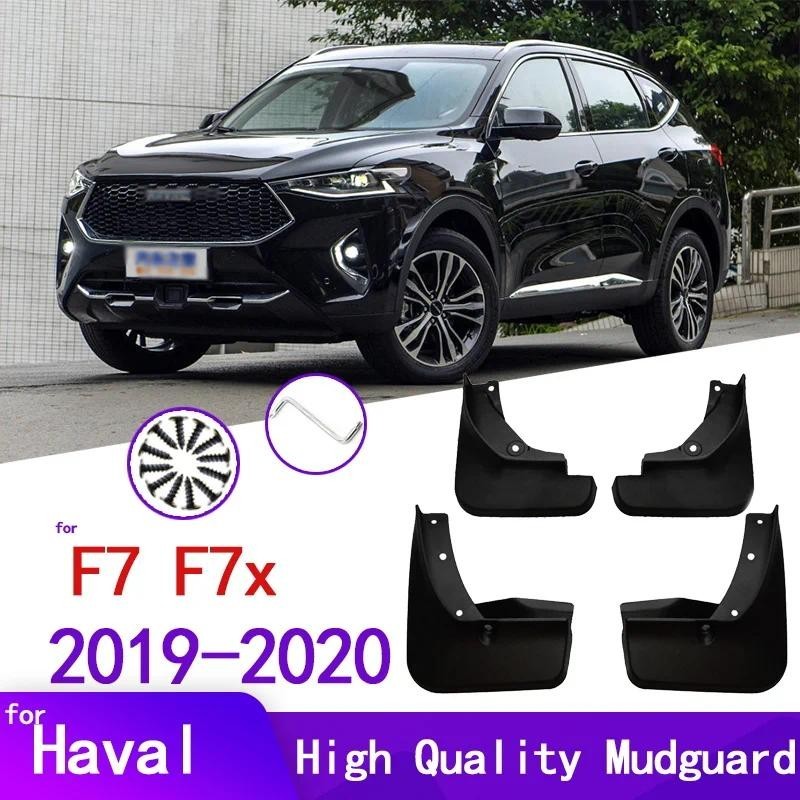 1 Bộ Chắn Bùn Cho Tường Lớn Haval F7x Haval F7 2019-2021 Bắn Vệ Binh Chắn Bùn Phía Trước Phía Sau Ch