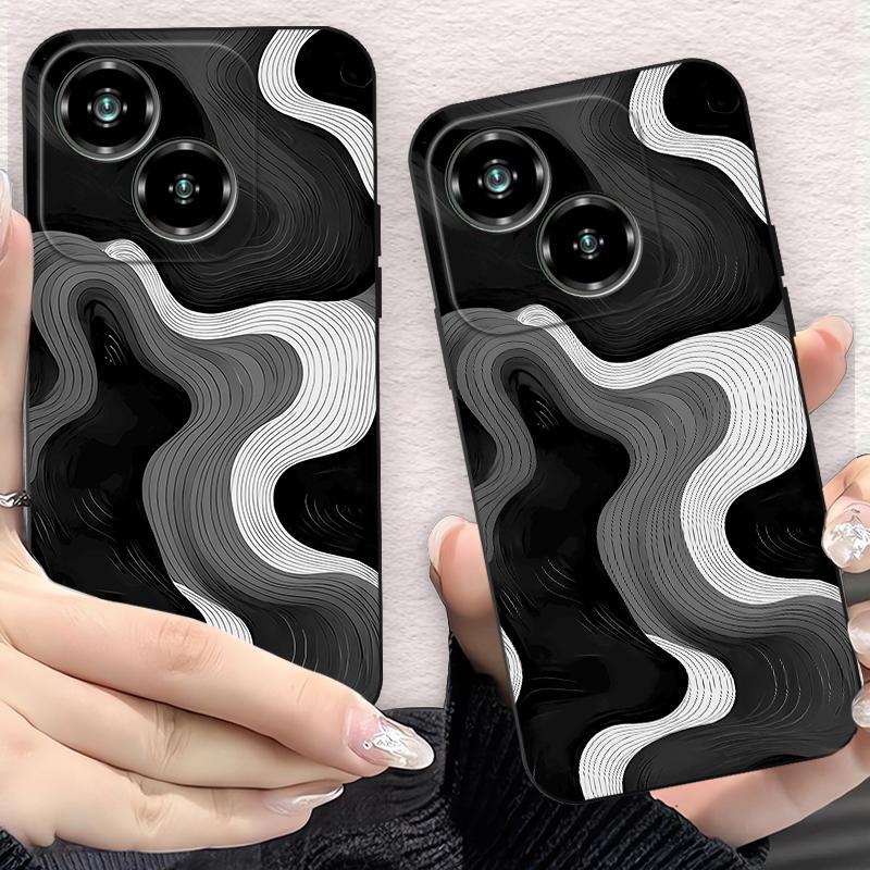 Ốp Điện Thoại Cho ZTE Nubia Neo 2 5G Nubia Focus Pro 5G Nubia Air Sáng Tạo Họa Tiết Sóng Mờ Chống Số