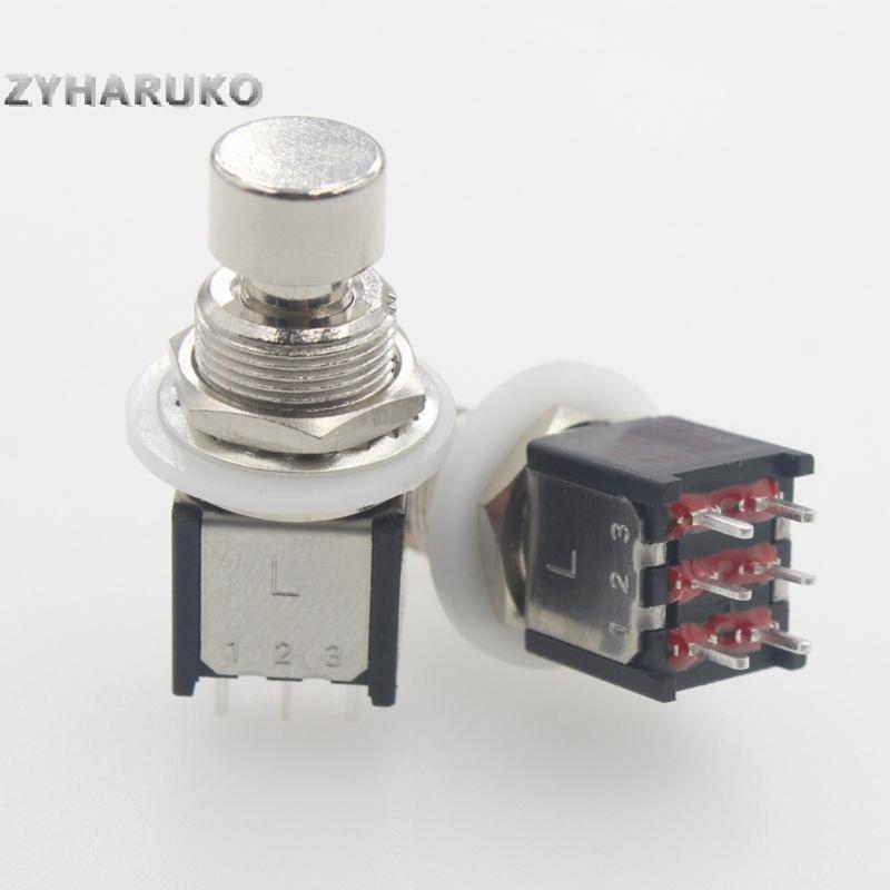 ZYARUKO Guitar Effect Pedal DPDT Footswitch 6 Pin Guitar Effect Pedal Foot Switch