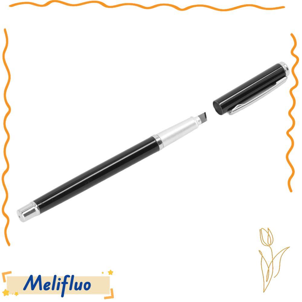 MELIFLUO Pen Type Fiber Cleaver, Pen-size Pocket Clip Fiber Optic Scribe Tool, xiên / Flat Mouth Bla